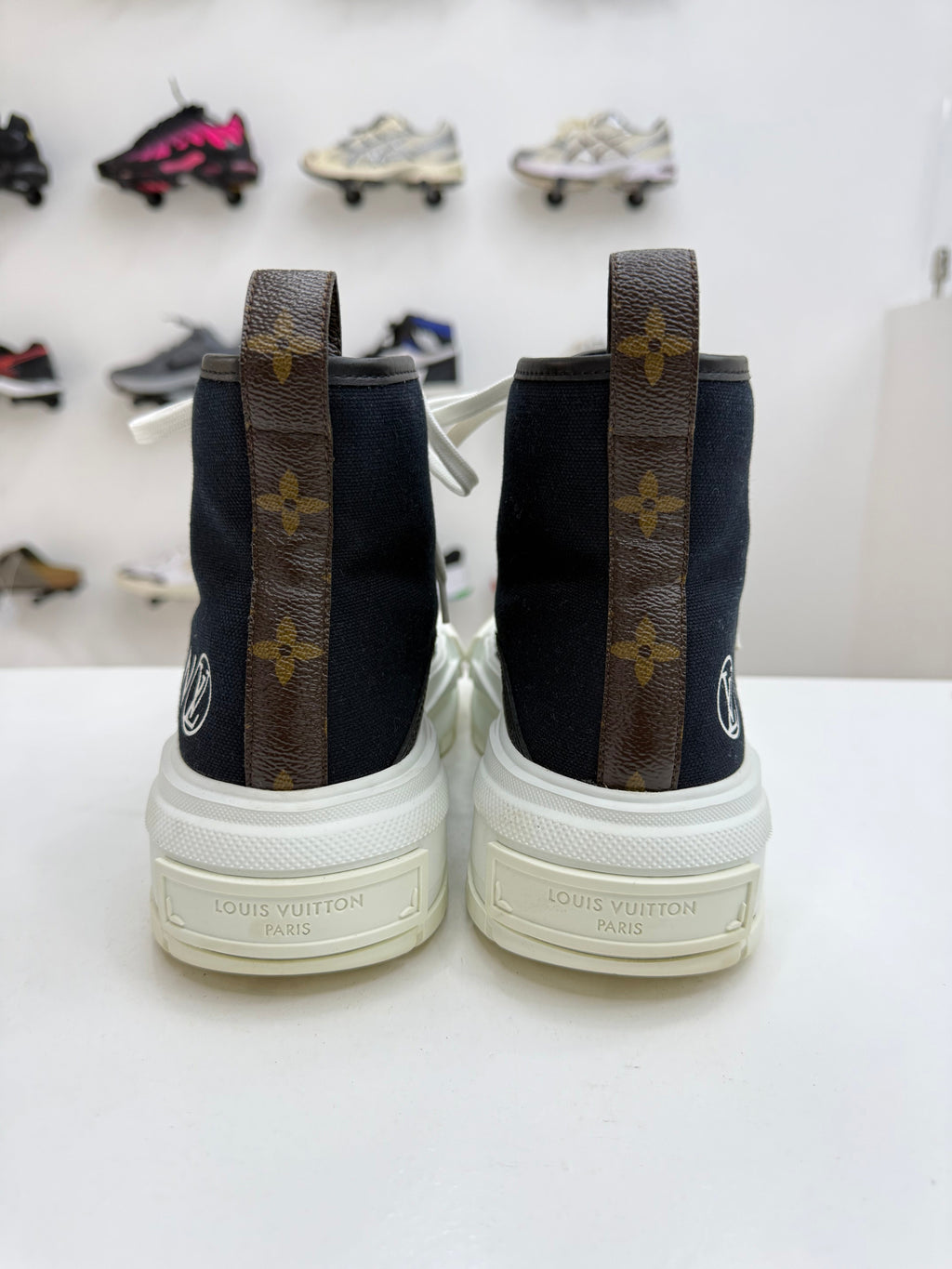 Louis Vuitton Squad Sneaker Boot - T.37,57 Cleantapaire