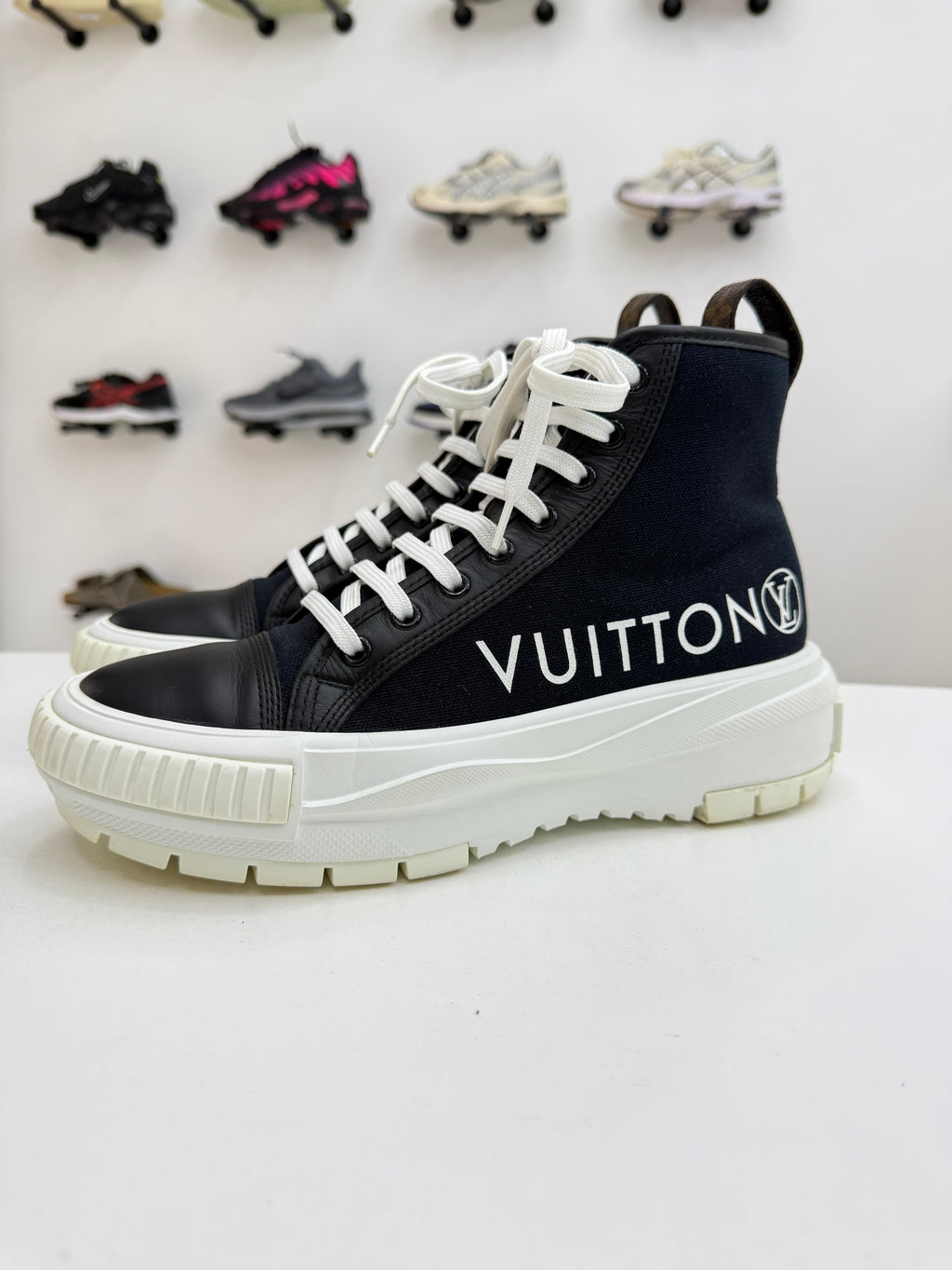 Louis Vuitton Squad Sneaker Boot - T.37,57 Cleantapaire