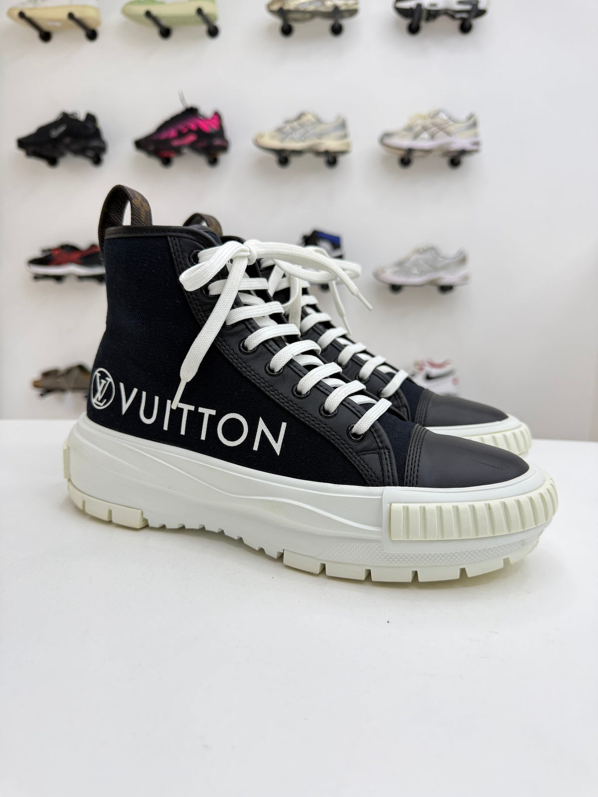 Louis Vuitton Squad Sneaker Boot - T.37,57 Cleantapaire