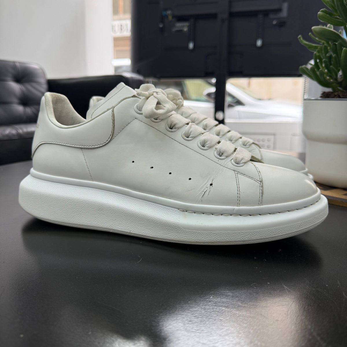 Lacets de Remplacement pour Alexander McQueen Oversized Cleantapaire